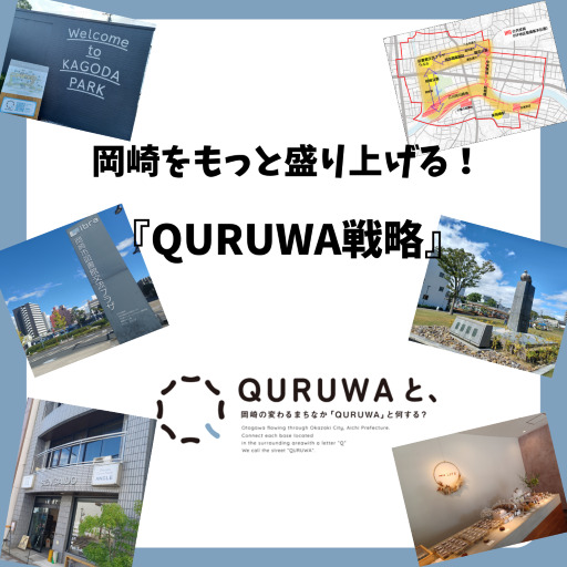 岡崎をもっと盛り上げる！『QURUWA戦略』